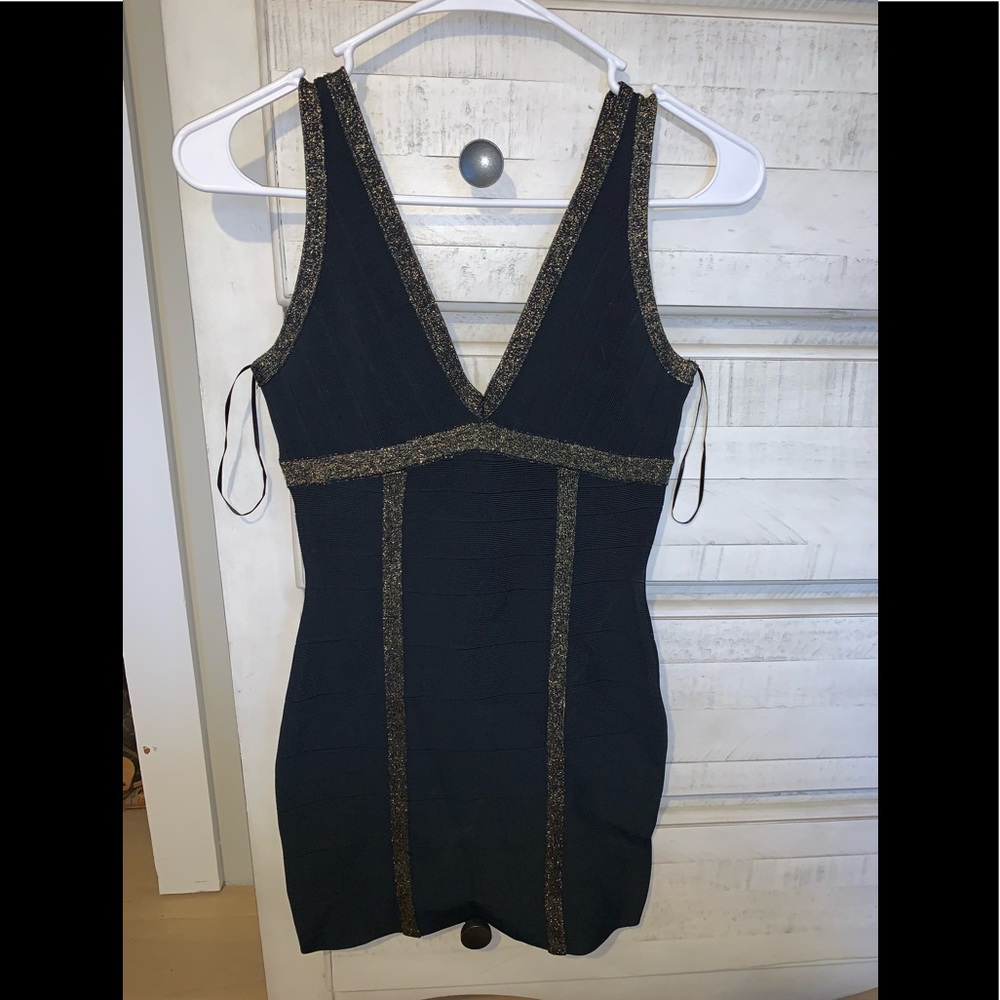 Guess fitted mini cocktail dress